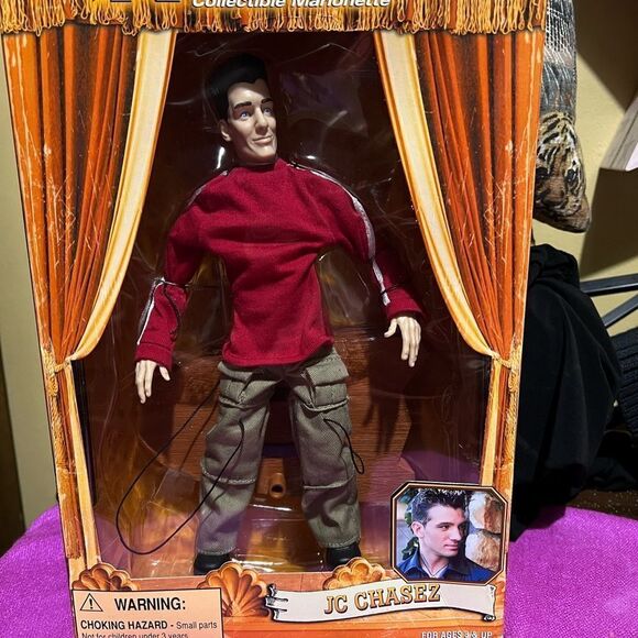 Nsync Marionette Doll JC CHASEZ Living Toyz NEW - Picture 1 of 3